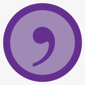 An Icon Showing A Comma - Comma Clipart, HD Png Download, Transparent PNG