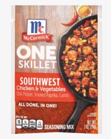 Mccormick® Southwest Chicken & Vegetables - Mccormick One Skillet Tuscan Chicken, HD Png Download, Transparent PNG