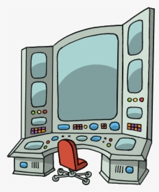 Cartoon Nes Controller Png - Control Room Clipart, Transparent Png, Transparent PNG