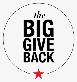 Macy S The Big Give Back Promotional Image - Circle, HD Png Download, Transparent PNG