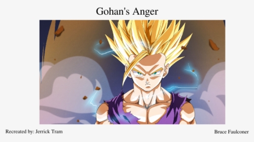 Transparent Angry Anime Png - Guhan Dragon Ball Z, Png Download, Transparent PNG