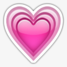 Pink Heart Emoji Png, Transparent Png, Transparent PNG