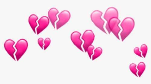 Heart Hearts Emotions Emoji Tumblr Coração - Snapchat Filter Png, Transparent Png, Transparent PNG
