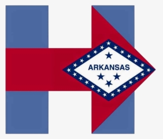 Hillary For Arkansas - Confederate Flag Vs Arkansas Flag, HD Png Download, Transparent PNG