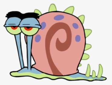 Transparent Gary The Snail Clipart - Gambar Gary Di Spongebob, HD Png Download, Transparent PNG