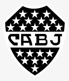 Boca Juniors2 Logo Black And White, HD Png Download, Transparent PNG