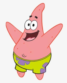 Spongebob Characters Png - Patrick Star Transparent, Png Download, Transparent PNG