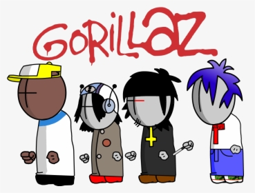 Mc Gorillaz - Gorillaz Logo Png, Transparent Png, Transparent PNG