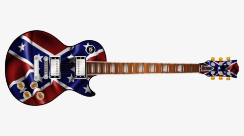 Confederate Flag Guitar Wrap Skin - Rebel Flag, HD Png Download, Transparent PNG