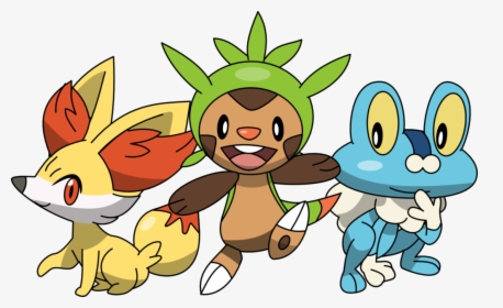 Kalos Starters Png, Transparent Png, Transparent PNG