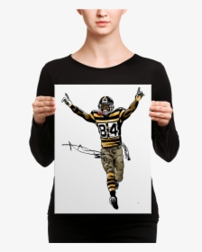 Pittsburgh Steelers Antonio Brown Touchdown Canvas - Cool Brain Tattoo Art, HD Png Download, Transparent PNG