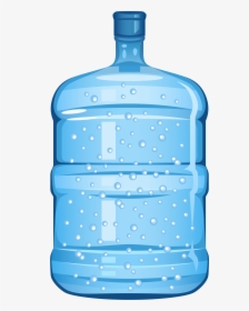 Carbonated Water Glass Jug Royalty - Water Jug Clip Art, HD Png Download, Transparent PNG
