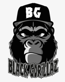 Black Gorillaz - Monkey, HD Png Download, Transparent PNG