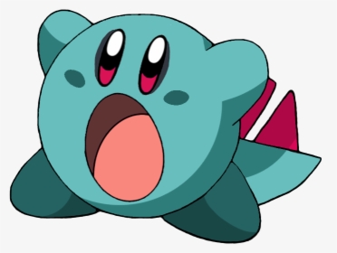 Totodile Kirby By Lelakaramela-d4c17uj - Kirby Cyndaquil, HD Png Download, Transparent PNG