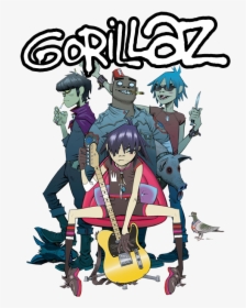 Concerto Gorillaz - Gorillaz The Band, HD Png Download, Transparent PNG