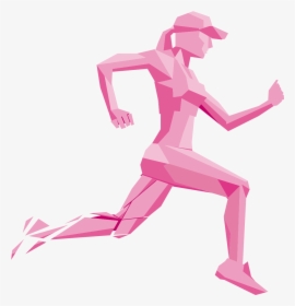 Wr5k Runner Header - Women Running Png Animation, Transparent Png, Transparent PNG