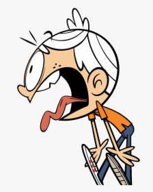 February Clipart Subway Art - Loud House Lincoln Running, HD Png Download, Transparent PNG