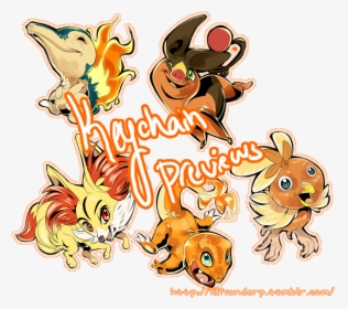 Pokemon Fire Starters - Cartoon, HD Png Download, Transparent PNG