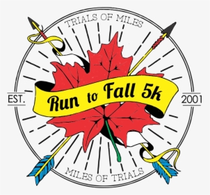 Run To Fall 5k Logo, HD Png Download, Transparent PNG