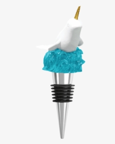 Wine Stopper - Narwhal - Soft Serve Ice Creams, HD Png Download, Transparent PNG