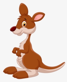 Clip Art Kangaroo Comic - Australian Animals Cartoon, HD Png Download, Transparent PNG