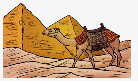 Transparent Egyptian Pyramid Png - Ancient Egypt Drawings, Png Download, Transparent PNG