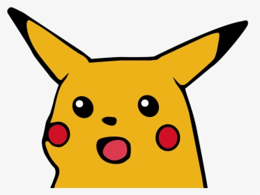 High Res Shocked Pikachu, HD Png Download, Transparent PNG