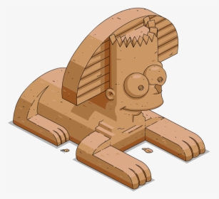 Bart Simpson Sphinx, HD Png Download, Transparent PNG