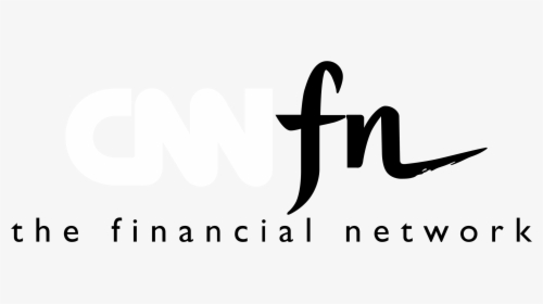 Cnn Fn Logo Black And White - Calligraphy, HD Png Download, Transparent PNG