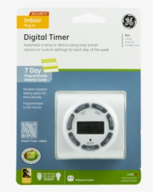 Ge 7-day Digital Timer In Package Image, HD Png Download, Transparent PNG