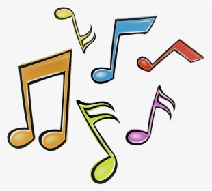 Fall Sing - Colored Musical Notes Clip Art, HD Png Download, Transparent PNG