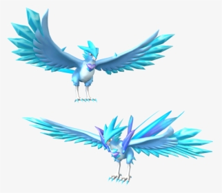 Articuno Transparent Fire Red - Transparent Shiny Articuno, HD Png Download  - 975x820 PNG 