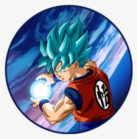 Dragonballsuper Ssjgod Goku Kamehameha - De Goku Haciendo El Kamehameha, HD Png Download, Transparent PNG