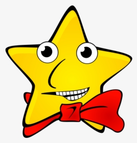 Starry Night - Funny Star, HD Png Download, Transparent PNG