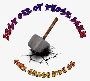 Official Smash Rooms Logo Transparent Ba - Thor Hammer White Background, HD Png Download, Transparent PNG