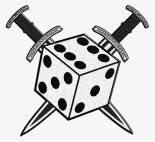 Dice Black And White, HD Png Download, Transparent PNG