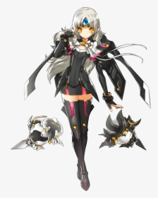 High School Dxd Wiki - Eve Code Sariel Elsword, HD Png Download