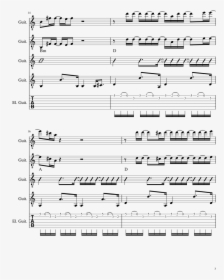 Comfortably Numb Piano Tutorial - What's The Difference Sheet Music, HD Png Download, Transparent PNG