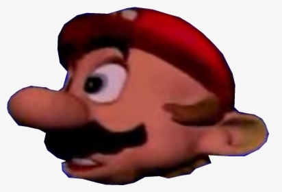 Mario Head Lose Pose - Mario Series, HD Png Download, Transparent PNG