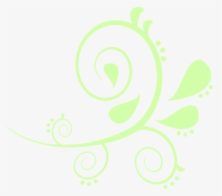 Pale Green Paisley Svg Clip Arts - Mint Green Designs Png, Transparent Png, Transparent PNG