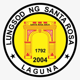 Seal Of Santa Rosa, Laguna - Sta Rosa Laguna Logo, HD Png Download, Transparent PNG