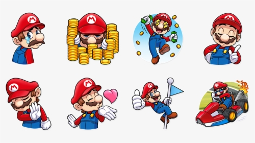 Super Mario Telegram Stickers, HD Png Download, Transparent PNG