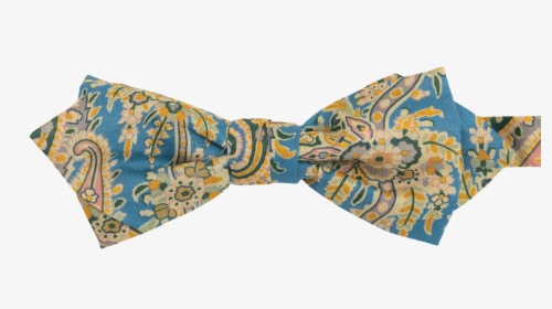 Get The Liberty Palm Paisley Bow Tie In Blue Online - Paisley, HD Png Download, Transparent PNG