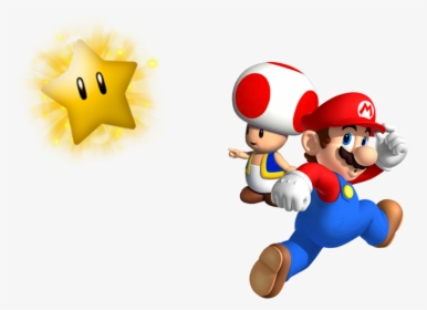 Mario And Toad 1 - Super Mario 3d Land Mario, HD Png Download, Transparent PNG