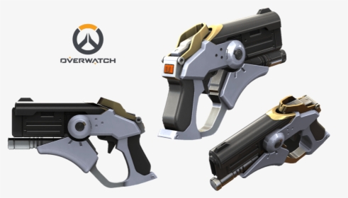 Overwatch Mercy Gun Snap Assembly With Moving Parts - Mercy Overwatch Gun, HD Png Download, Transparent PNG