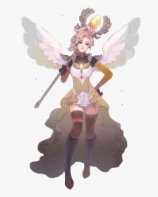 #mercy #overwatch #overwatchmercy #mercyoverwatch #pretty - Overwatch Mercy Magical Girl, HD Png Download, Transparent PNG