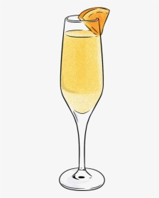 Collection Of High - Mimosa Brunch Clipart Png, Transparent Png, Transparent PNG