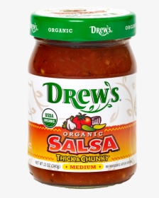 Drew S Organic Medium Salsa - Drews Organic Salsa, HD Png Download, Transparent PNG