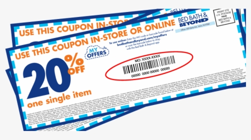 Bed Bath And Beyond Coupon Online Mo, HD Png Download, Transparent PNG