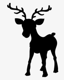 Elk,wildlife,stencil - Deer Park Clipart, HD Png Download, Transparent PNG